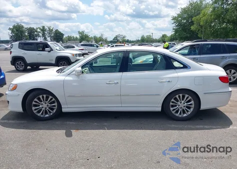 2011 Hyundai Azera Limited from USA, damaged, VIN KMHFC4DF3BA547165